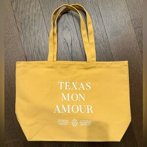 Sezane Texas Mon Amour 100% Cotton Tote Bag 💼